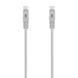 AISENS - Cable de Red Latiguillo RJ45 LSZH Cat.6A 500 Mhz UTP AWG24, Gris, 30CM