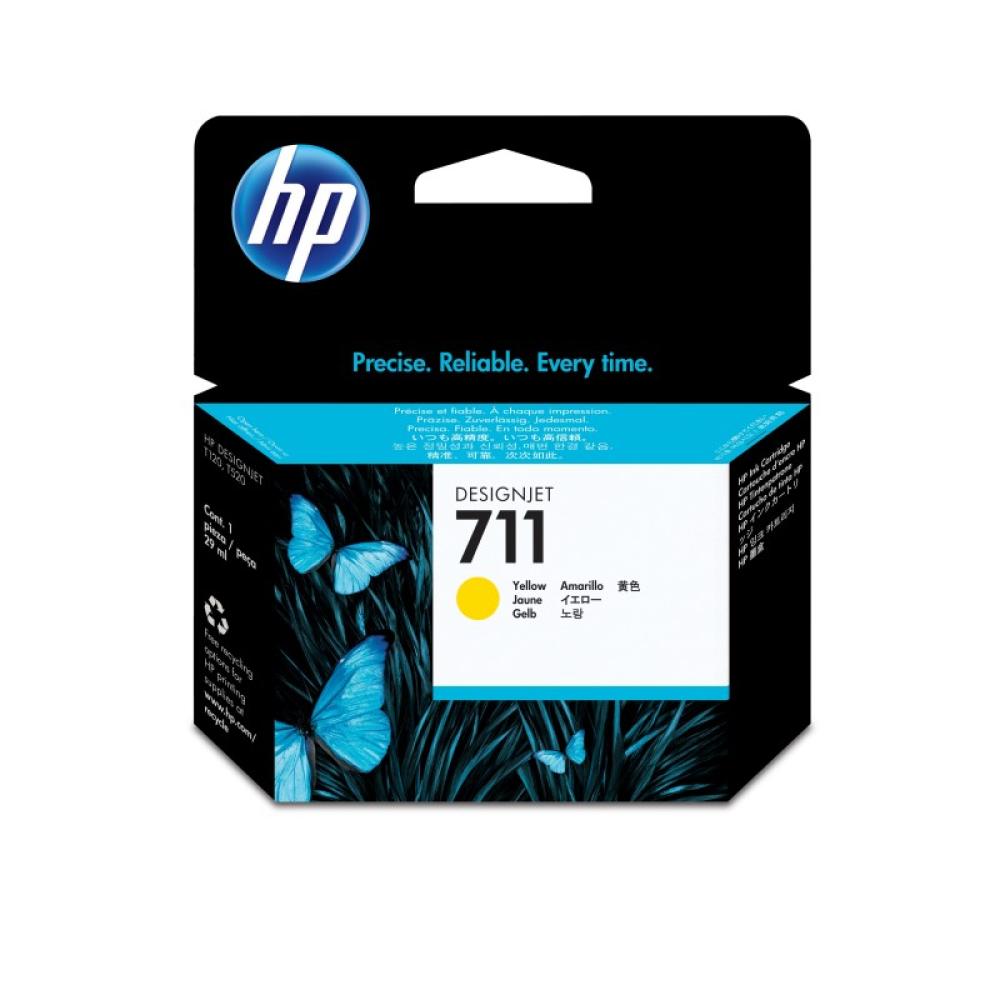 HP - Cartucho de tinta DesignJet 711 amarillo de 29 ml