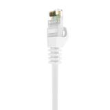 AISENS - Cable de Red Latiguillo RJ45 LSZH Cat.6A 500 Mhz UTP AWG24, Blanco, 25CM