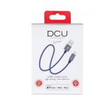 DCU Advance Tecnologic - 34101250 cable de conector Lightning 1 m Azul