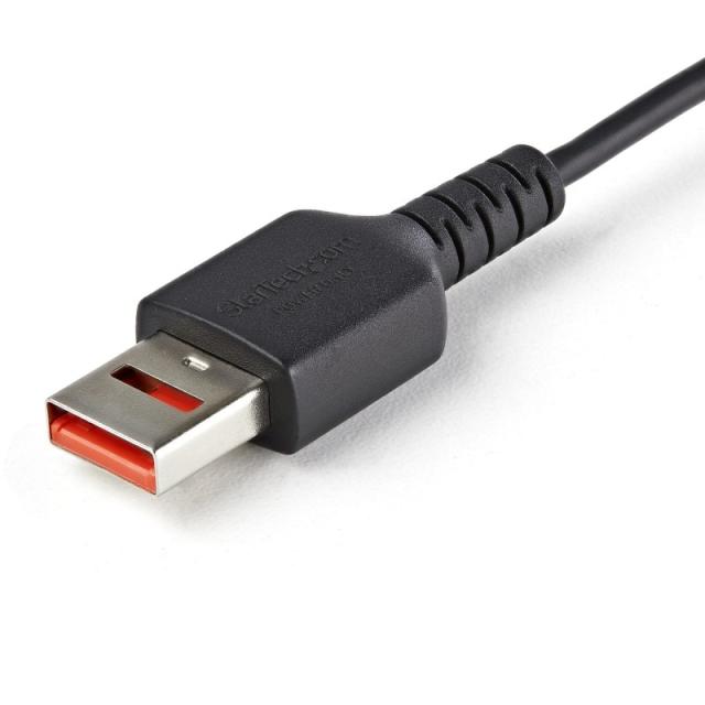 StarTech.com - Cable de 1m Adaptador Bloqueador USB de Datos – Adaptador USB a USB-C de Carga Segura – USB Tipo C Solo de Carga