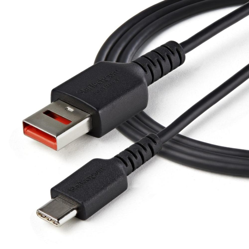 StarTech.com - Cable de 1m Adaptador Bloqueador USB de Datos – Adaptador USB a USB-C de Carga Segura – USB Tipo C Solo de Carga