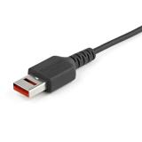 StarTech.com - Cable de 1m Adaptador Bloqueador USB de Datos – Adaptador USB a Micro USB de Carga Segura – Micro USBC Solo de Ca