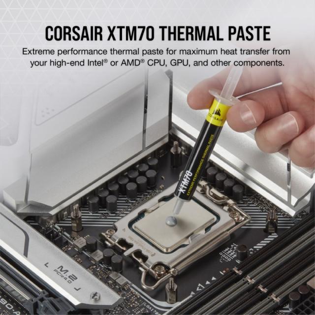 Corsair - XTM70 compuesto disipador de calor Pasta térmica 3 g