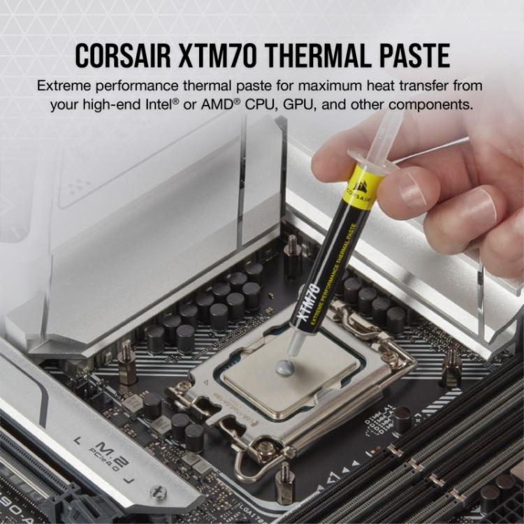 Corsair - XTM70 compuesto disipador de calor Pasta térmica 3 g