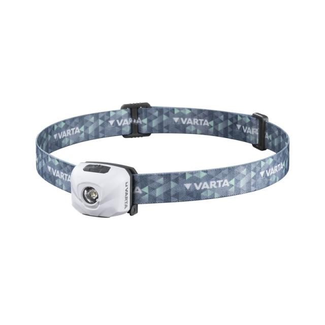 Varta - ULTRALIGHT H30R Blanco Linterna con cinta para cabeza LED