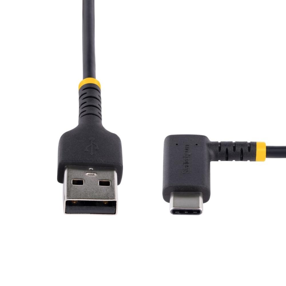 StarTech.com - Cable de Carga USB-A a USB-C de 30cm - Cable de Carga Rápida de Servicio Pesado USB Tipo C - Cable USB 2.0 - Cabl