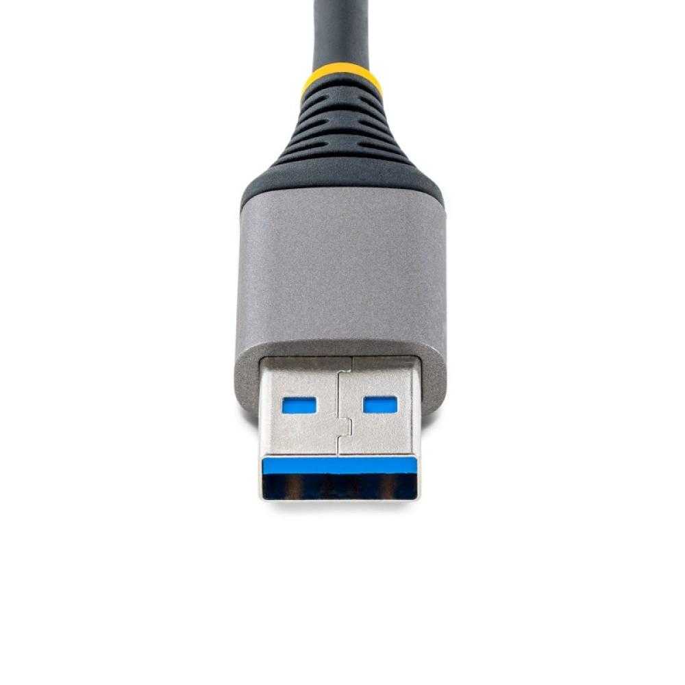 StarTech.com - Hub USB de 4 Puertos - USB 3.0 de 5Gbps - Alimentado por el Bus - Concentrador de 4 Puertos USB-A con Alimentació