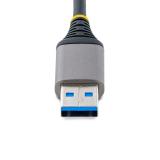 StarTech.com - Hub USB de 4 Puertos - USB 3.0 de 5Gbps - Alimentado por el Bus - Concentrador de 4 Puertos USB-A con Alimentació