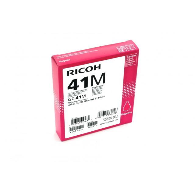 Ricoh - 405763 cartucho de tinta 1 pieza(s) Original Rendimiento estándar Magenta