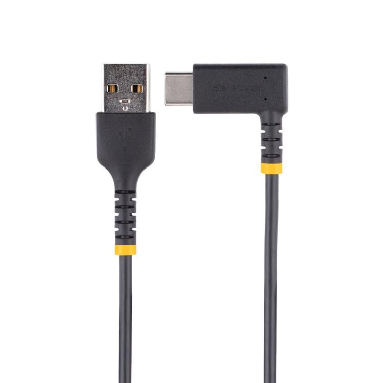 StarTech.com - Cable de Carga USB-A a USB-C de 1m - Cable de Carga Rápida de Servicio Pesado USB Tipo C - Cable USB 2.0 - Cable