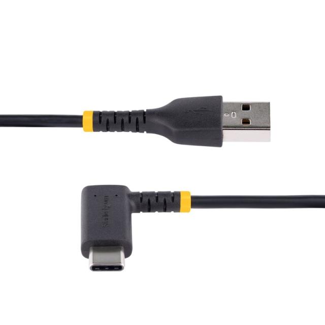 StarTech.com - Cable de Carga USB-A a USB-C de 2m - Cable de Carga Rápida de Servicio Pesado USB Tipo C - Cable USB 2.0 - Cable
