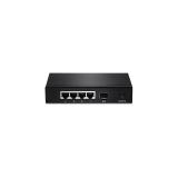 Trendnet - TEG-S51SFP switch No administrado Gigabit Ethernet (10/100/1000) Negro