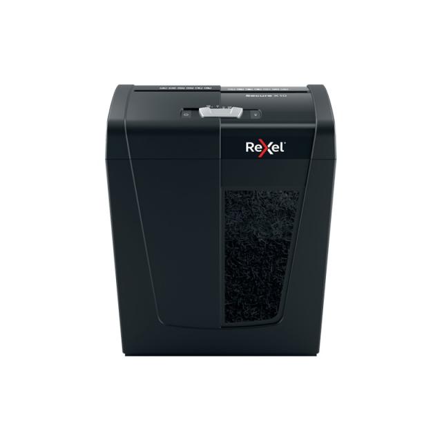 Rexel - Secure X10 triturador de papel Corte cruzado 68 dB Negro