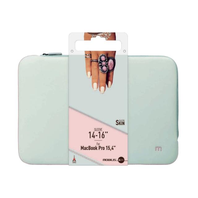 Mobilis - 049006 maletines para portátil 40,6 cm (16") Funda Gris, Rosa