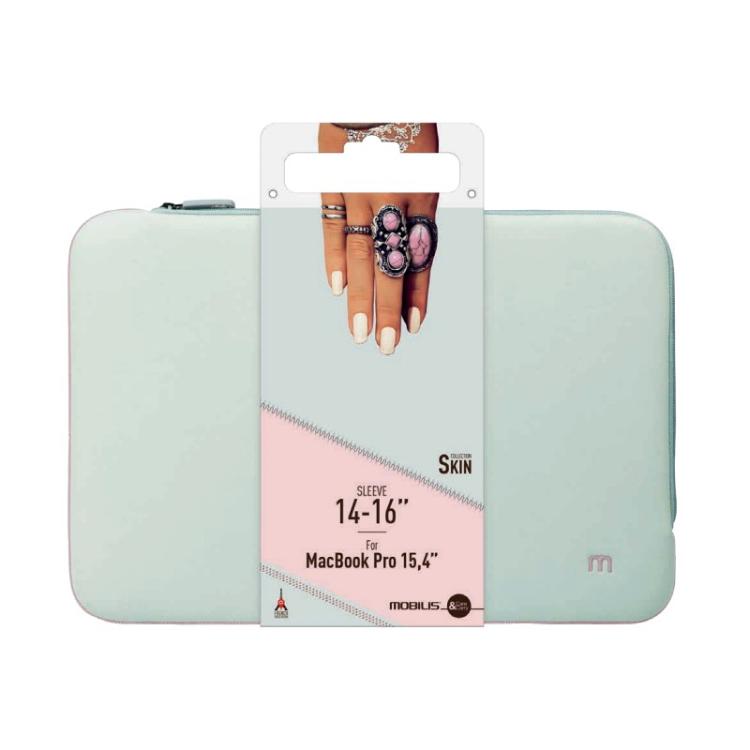 Mobilis - 049006 maletines para portátil 40,6 cm (16") Funda Gris, Rosa