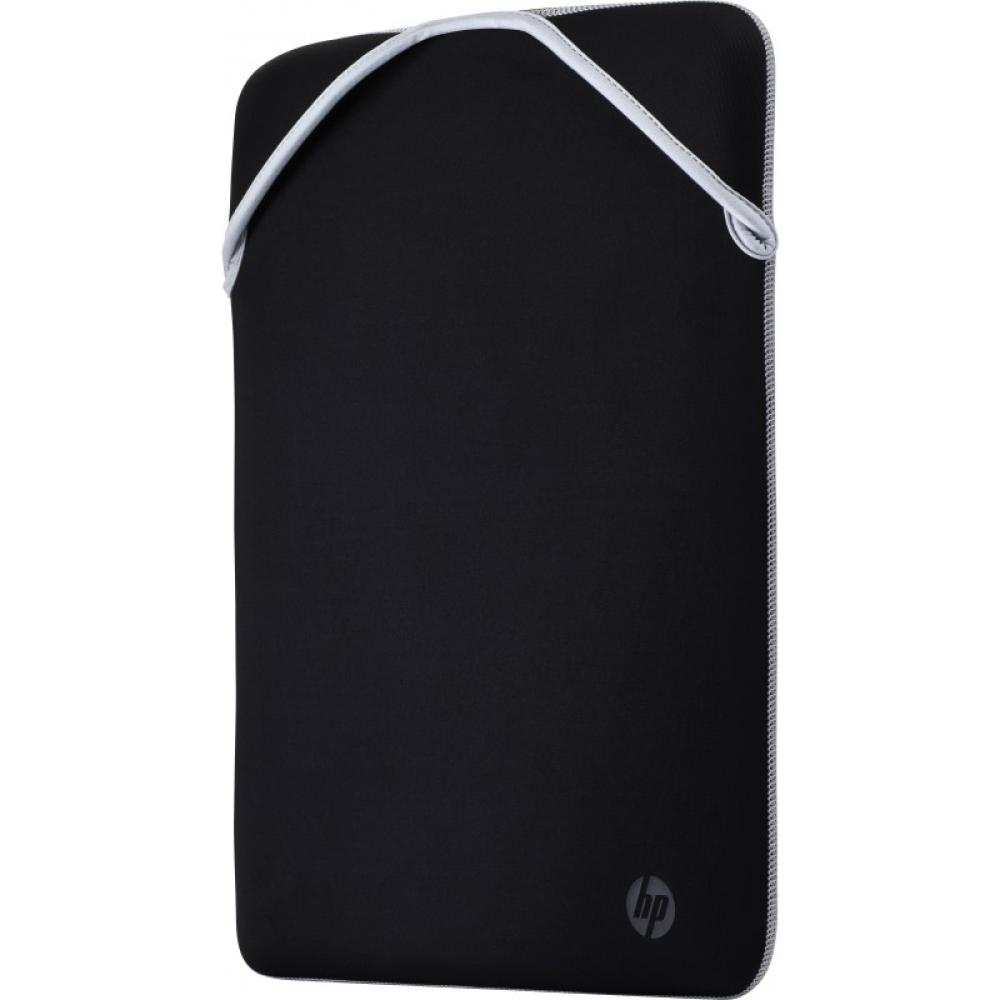 HP - Funda protectora reversible para portátil de 15,6 pulgadas plateada
