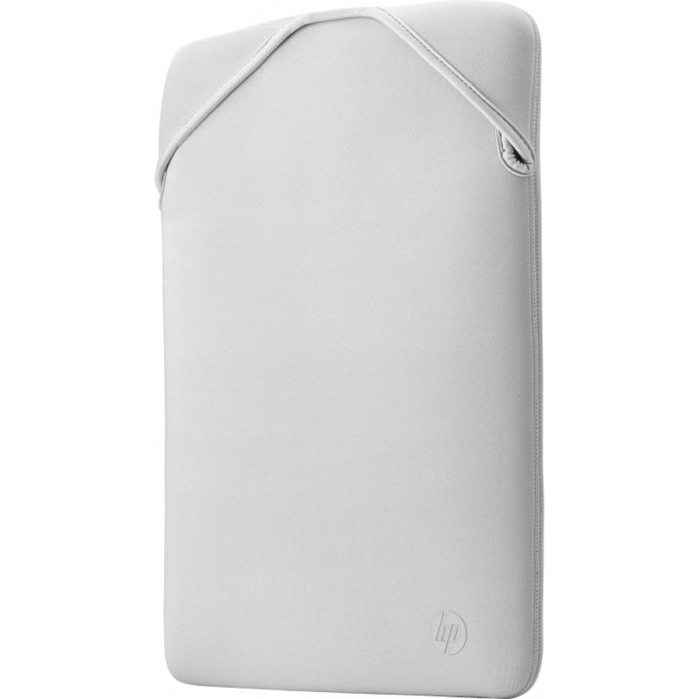 HP - Funda protectora reversible para portátil de 15,6 pulgadas plateada