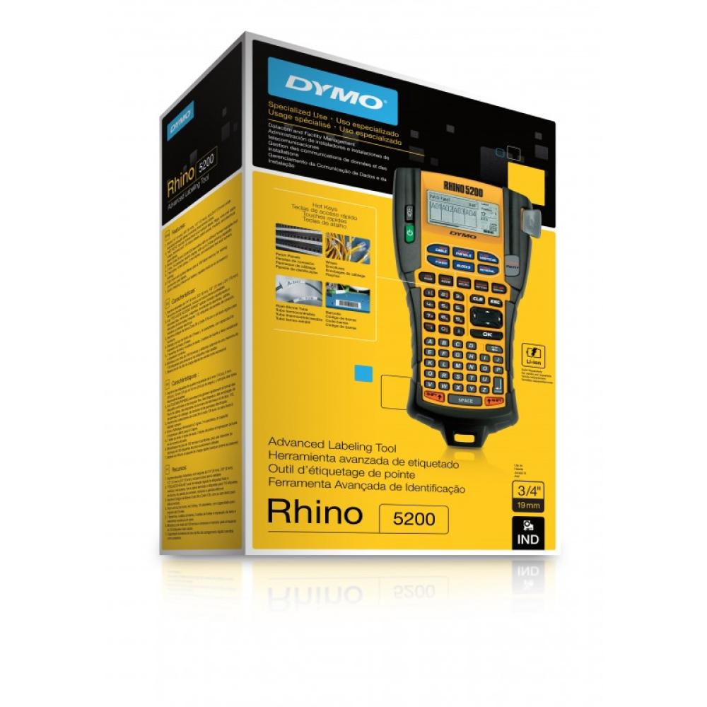 DYMO - RHINO 5200 impresora de etiquetas Transferencia térmica 180 x 180 DPI 10 mm/s ABC