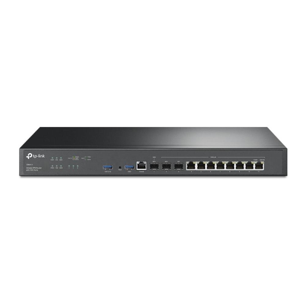 TP-Link - Omada ER8411 router Gigabit Ethernet Negro