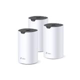 TP-Link - Deco S7 (3-pack) Doble banda (2,4 GHz / 5 GHz) Wi-Fi 5 (802.11ac) Blanco, Negro Interno