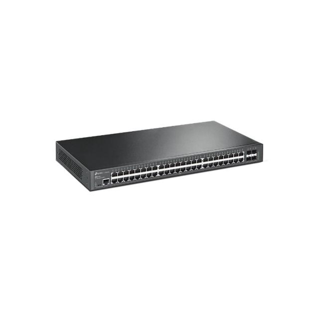 TP-Link - JetStream TL-SG3452X switch Gestionado L2+ Gigabit Ethernet (10/100/1000) 1U Negro