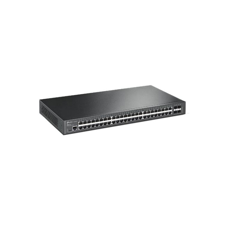 TP-Link - JetStream TL-SG3452X switch Gestionado L2+ Gigabit Ethernet (10/100/1000) 1U Negro