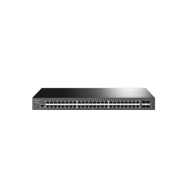 TP-Link - JetStream TL-SG3452X switch Gestionado L2+ Gigabit Ethernet (10/100/1000) 1U Negro