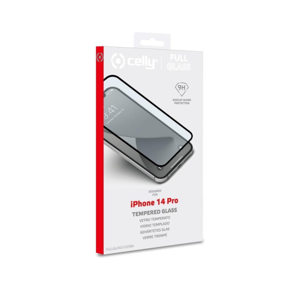 Celly - Full Glass Protector de pantalla Apple 1 pieza(s) - FULLGLASS1025BK