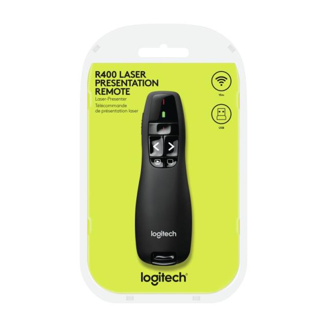 Logitech - 910-001356 apuntador inalámbricos RF Negro