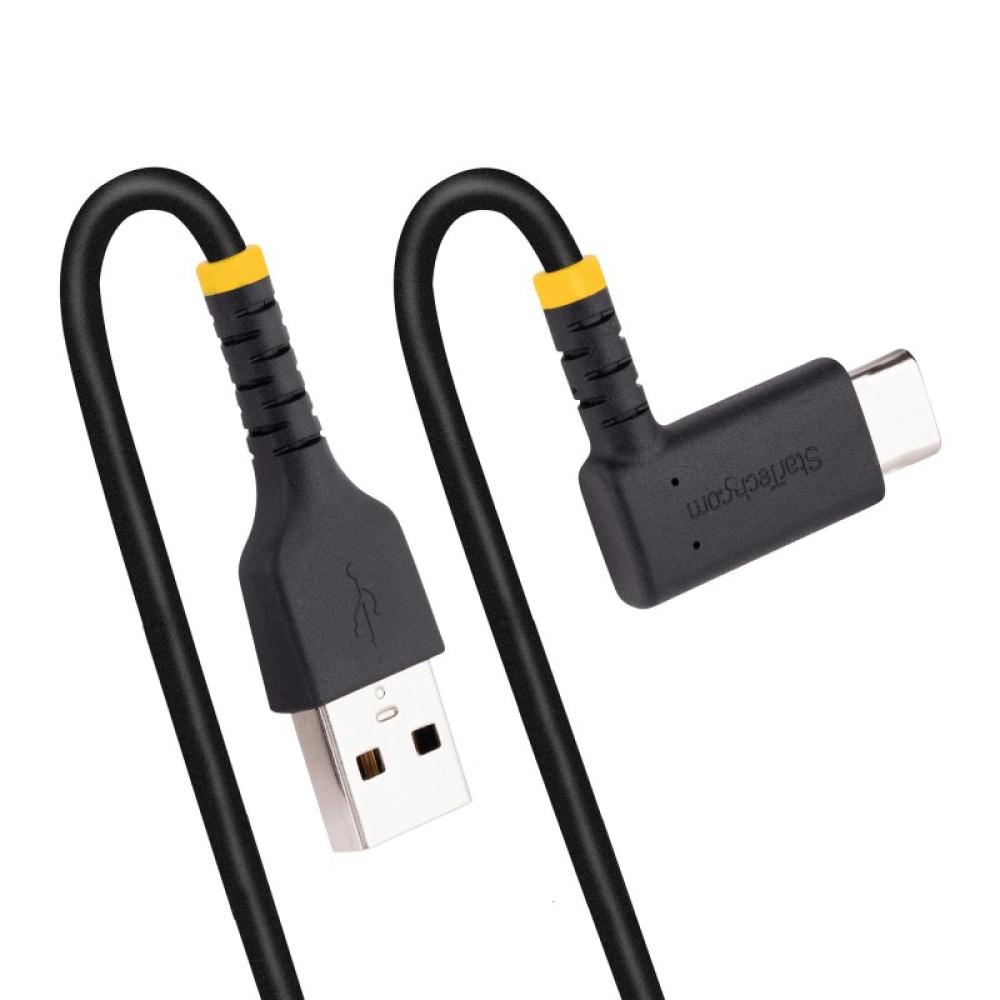 StarTech.com - Cable de Carga USB-A a USB-C de 15cm - Cable de Carga Rápida de Servicio Pesado USB Tipo C - Cable USB 2.0 - Cabl