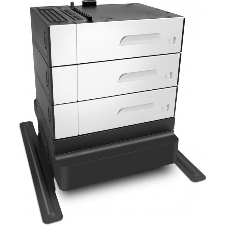 HP - Soporte y bandeja de papel para PageWide Enterprise, 3x500
