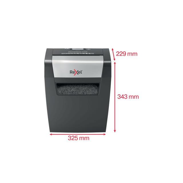 Rexel - Momentum X406 triturador de papel Corte en partículas 70 dB Azul, Gris