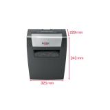 Rexel - Momentum X406 triturador de papel Corte en partículas 70 dB Azul, Gris