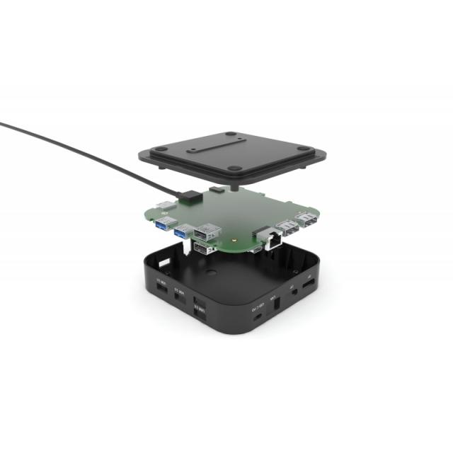 i-tec - USB-C Dual Display Docking Station with Power Delivery 100 W