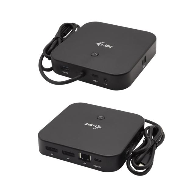 i-tec - USB-C Dual Display Docking Station with Power Delivery 100 W