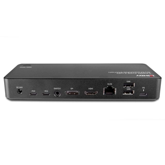 Lindy - 43202 interruptor KVM Negro