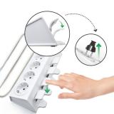 Welly Enjoy IT - WY13160 base múltiple 1,5 m 4 salidas AC Interior Blanco