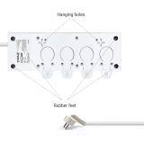 Welly Enjoy IT - WY13160 base múltiple 1,5 m 4 salidas AC Interior Blanco