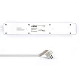 Welly Enjoy IT - WY13166 base múltiple 1,5 m 6 salidas AC Interior Plata, Blanco