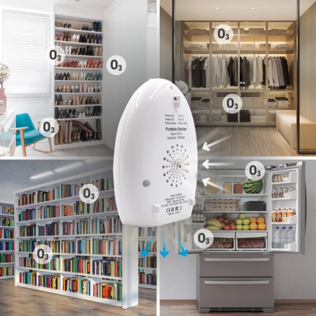 Welly Enjoy IT - WY20000 esterilizador de ozono Blanco 3 m² 0,005 g/h