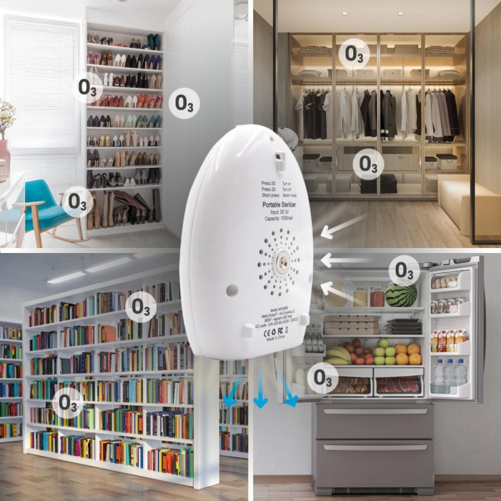 Welly Enjoy IT - WY20000 esterilizador de ozono Blanco 3 m² 0,005 g/h