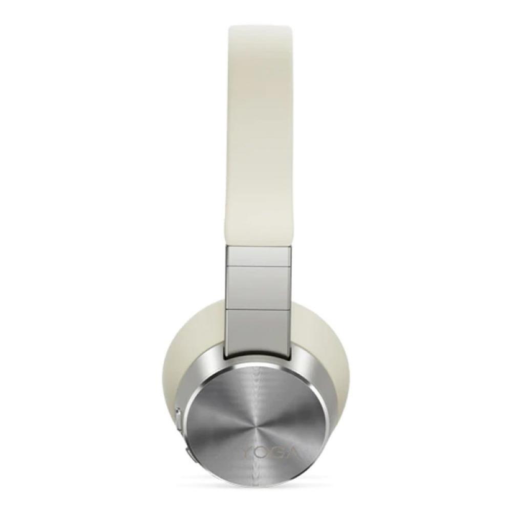 Lenovo - Yoga Auriculares Inalámbrico y alámbrico Diadema Bluetooth Crema de color, Blanco
