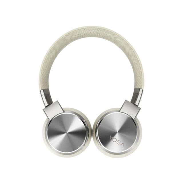 Lenovo - Yoga Auriculares Inalámbrico y alámbrico Diadema Bluetooth Crema de color, Blanco