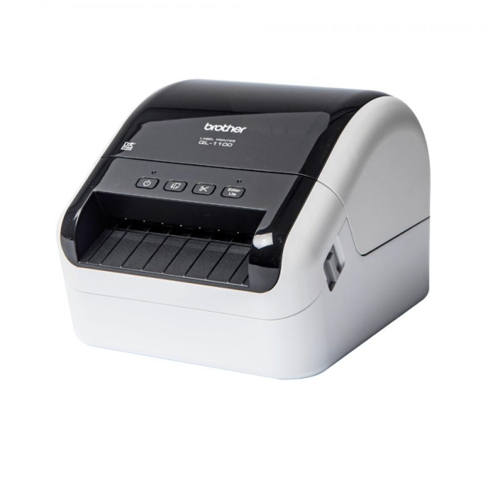 Brother - QL-1100C impresora de etiquetas Térmica directa 300 x 300 DPI 110 mm/s Alámbrico