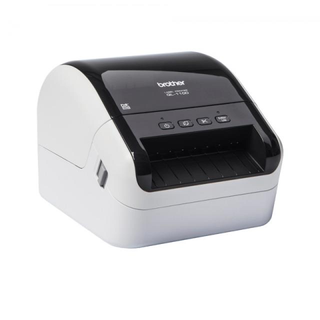 Brother - QL-1100C impresora de etiquetas Térmica directa 300 x 300 DPI 110 mm/s Alámbrico