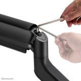 Neomounts - DS70-450BL1 Brazo de monitor 17-42" - resorte de gas - Topfix - Tope-a-180°