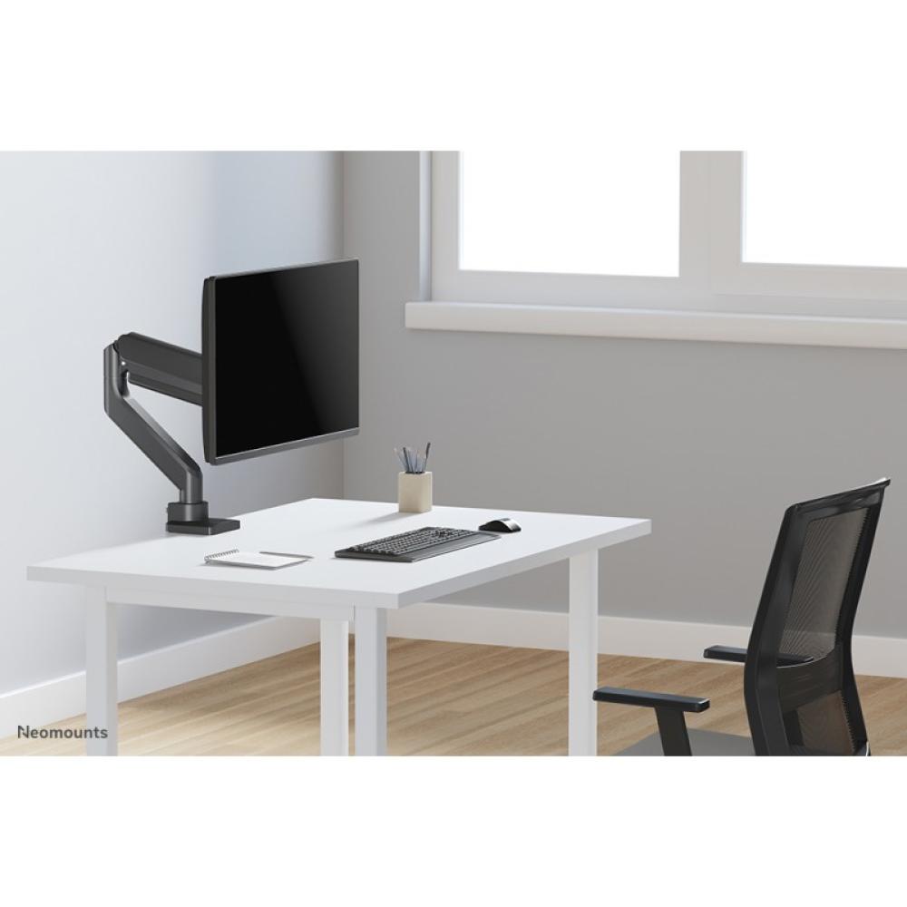 Neomounts - DS70-450BL1 Brazo de monitor 17-42" - resorte de gas - Topfix - Tope-a-180°