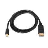 AISENS - A124-0132 cable DisplayPort 3 m Mini DisplayPort Negro