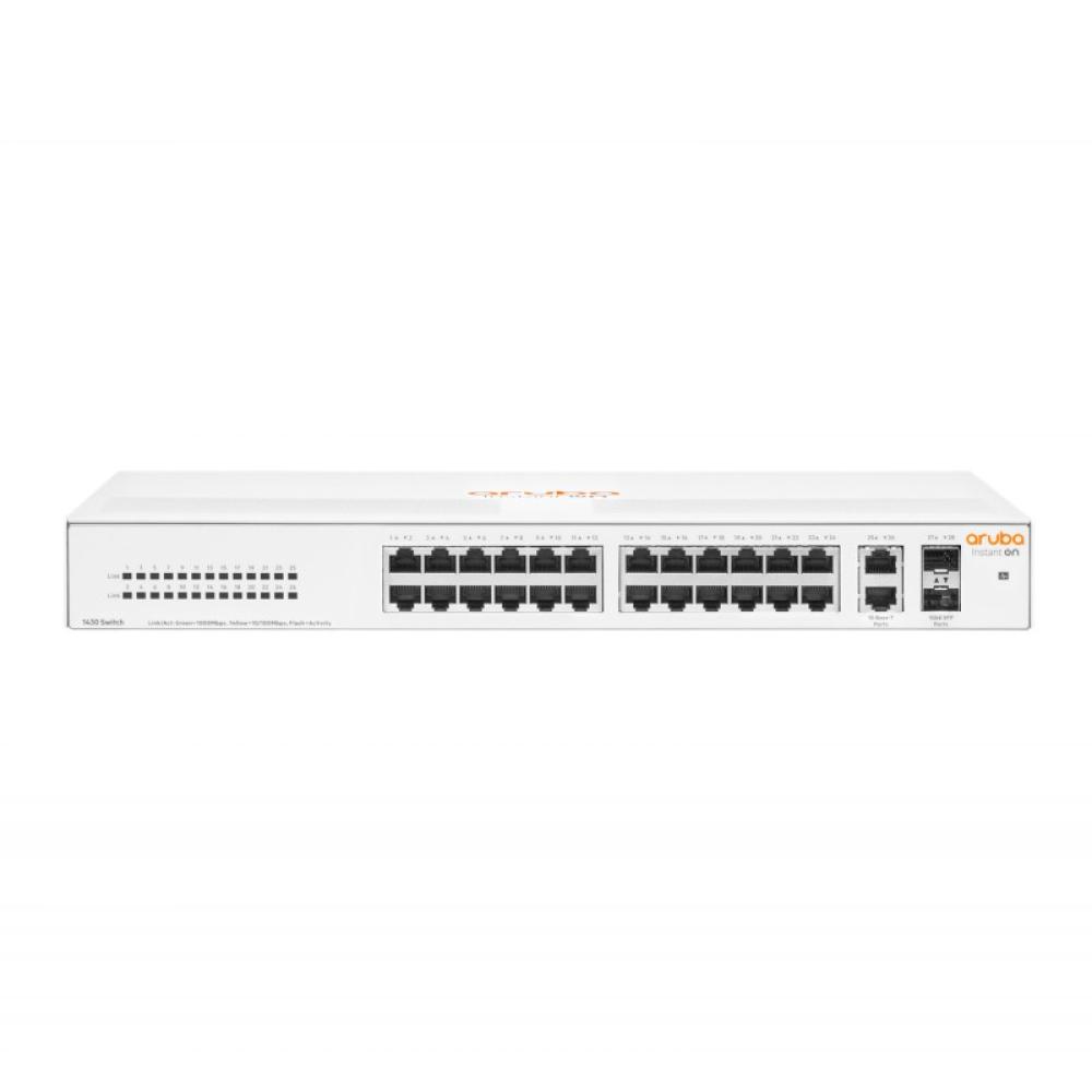 HPE - Aruba Networking Aruba Instant On 1430 26G 2SFP No administrado L2 Gigabit Ethernet (10/100/1000) 1U